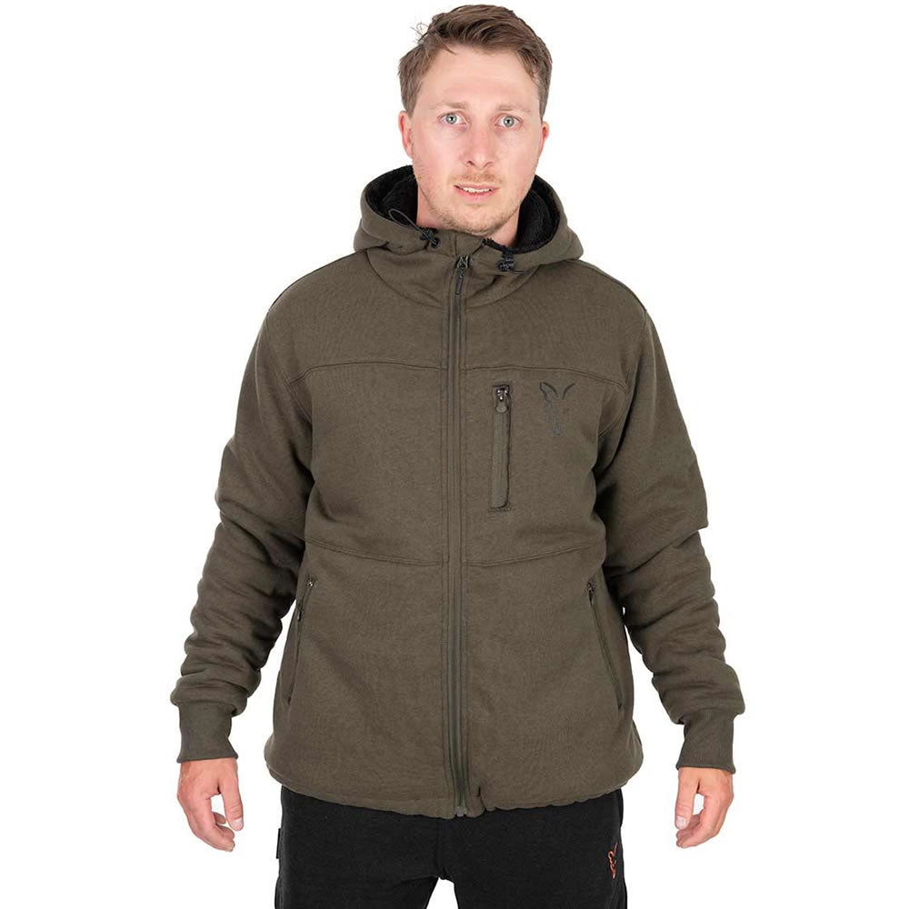 Jacheta Fox Collection Sherpa Jkt Green &amp; Black