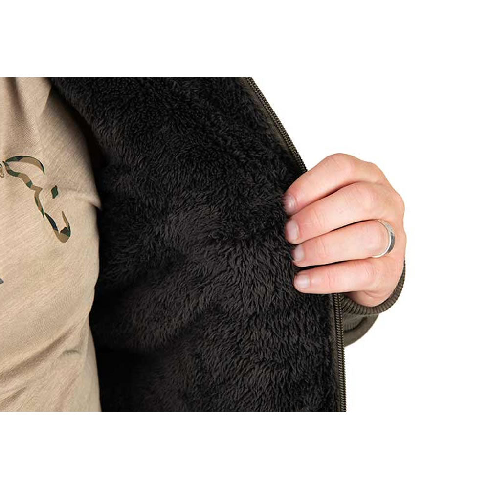 Jacheta Fox Collection Sherpa Jkt Green &amp; Black