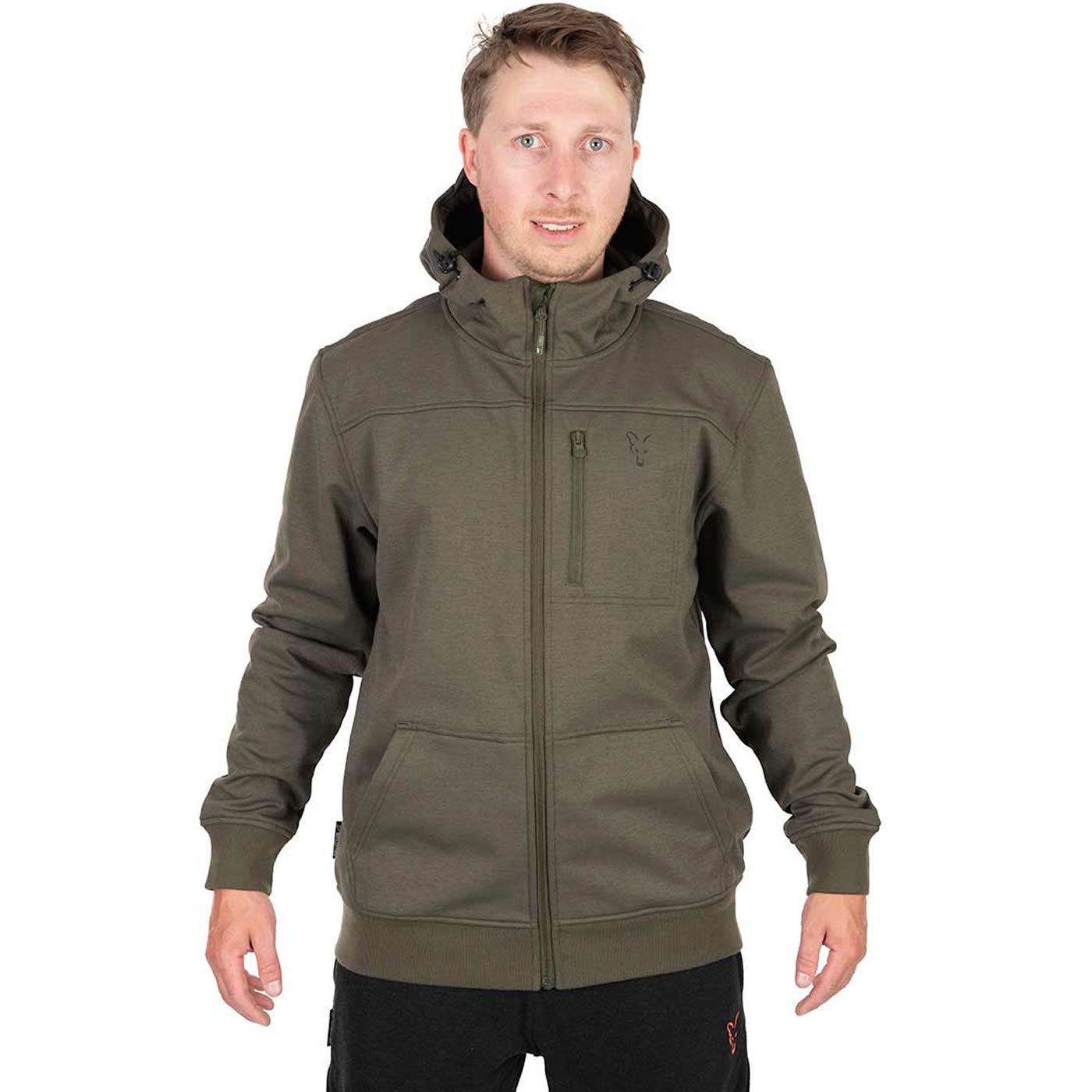 Jacheta Fox Collection Soft Shell Jacket Green &amp; Black