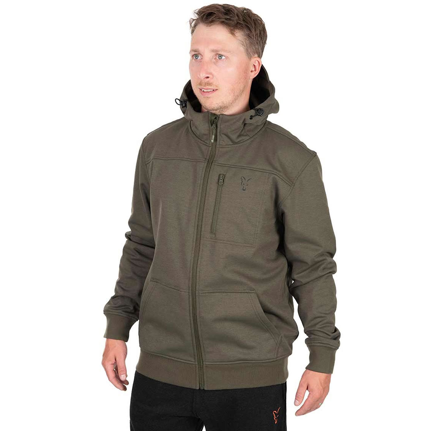 Jacheta Fox Collection Soft Shell Jacket Green &amp; Black