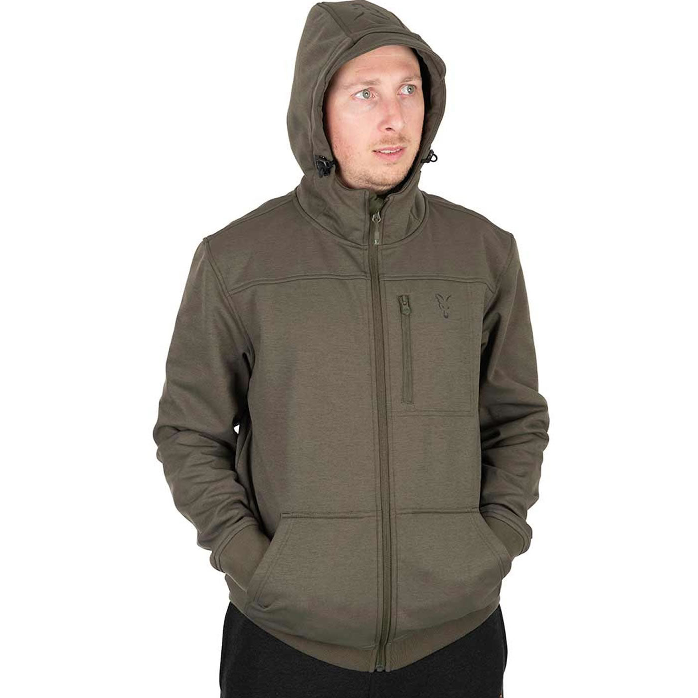 Jacheta Fox Collection Soft Shell Jacket Green &amp; Black