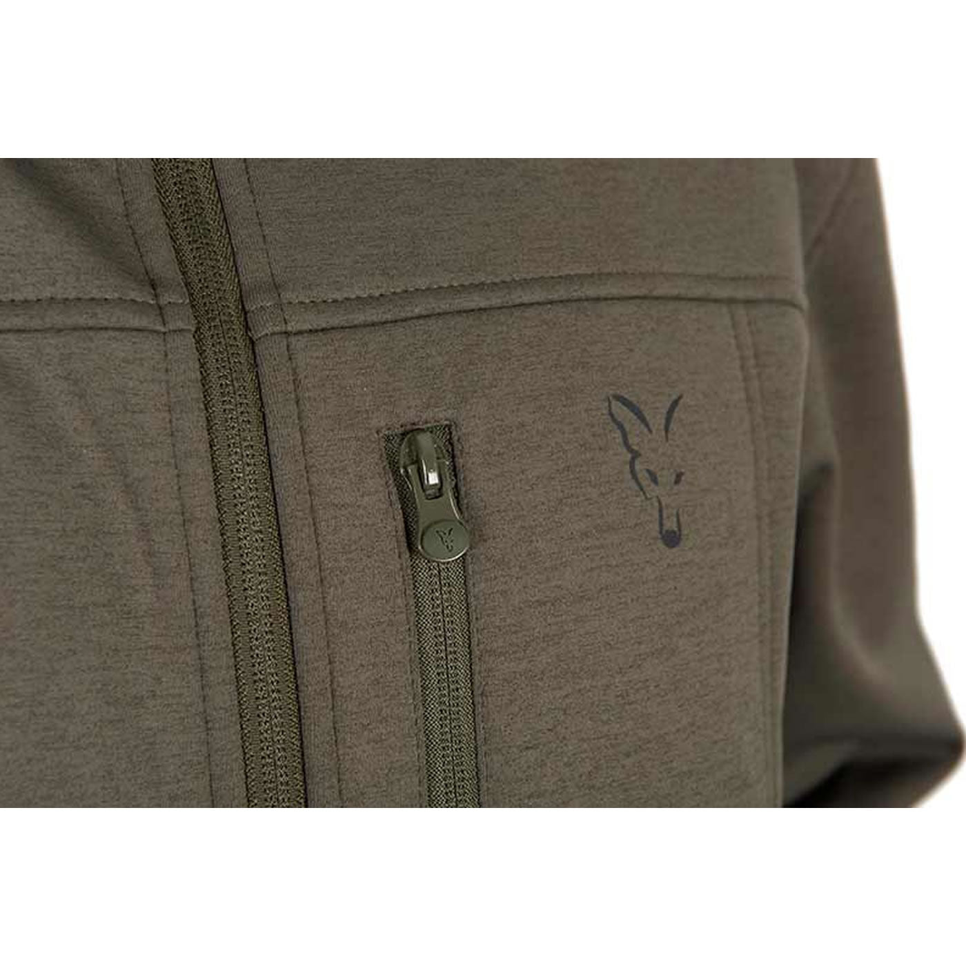 Jacheta Fox Collection Soft Shell Jacket Green &amp; Black
