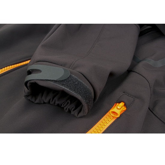 Jacheta Fox Softshell Jacket Black Orange