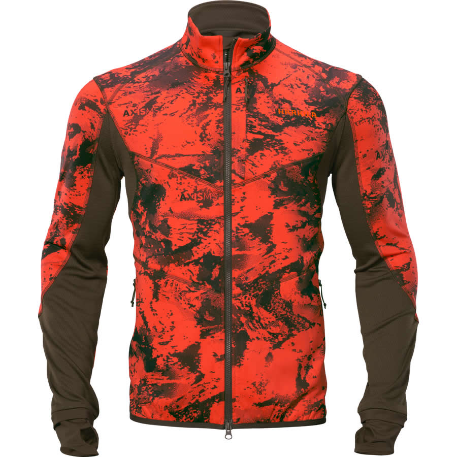 Jacheta HARKILA Fleece Wildboar Pro, Camo Orange Axis