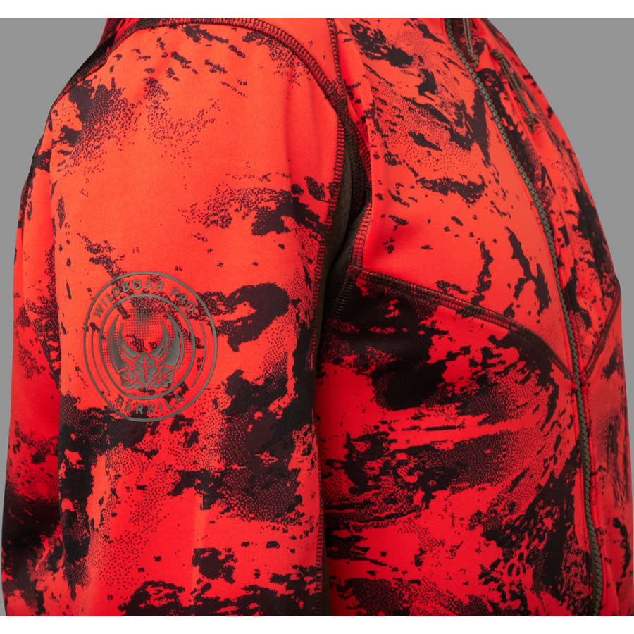 Jacheta HARKILA Fleece Wildboar Pro, Camo Orange Axis