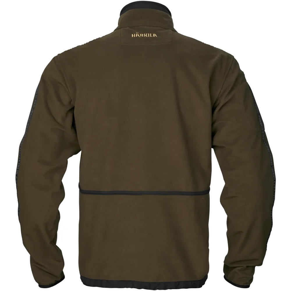 Jacheta HARKILA Kamko Noctyx Wsp Reversible Fleece Jacket, Black/Willow Green