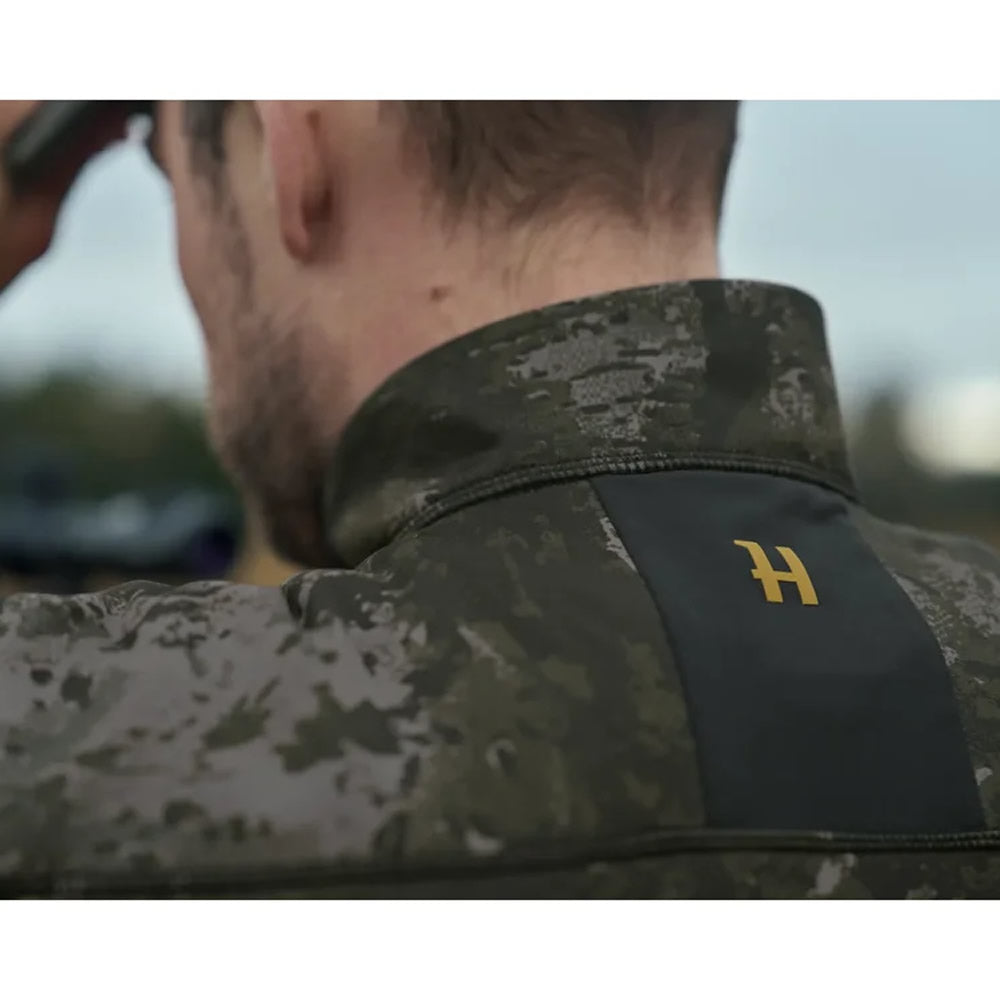 Jacheta HARKILA Noctyx Camo Full Zip Fleece, Black Camo