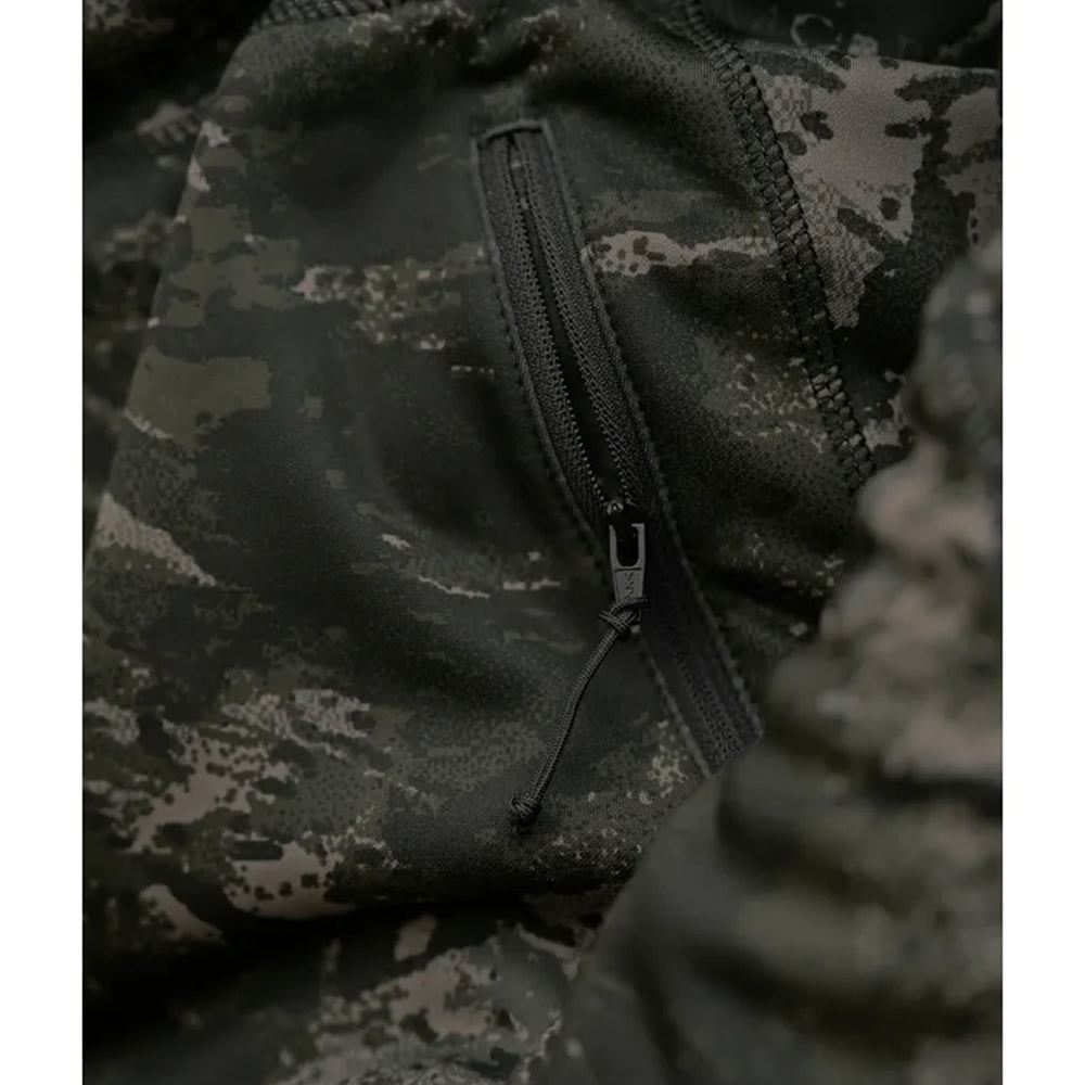 Jacheta HARKILA Noctyx Camo Full Zip Fleece, Black Camo