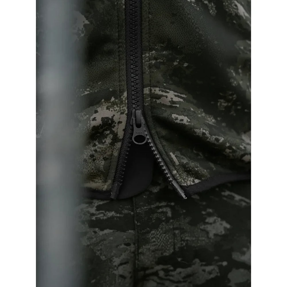 Jacheta HARKILA Noctyx Camo Full Zip Fleece, Black Camo