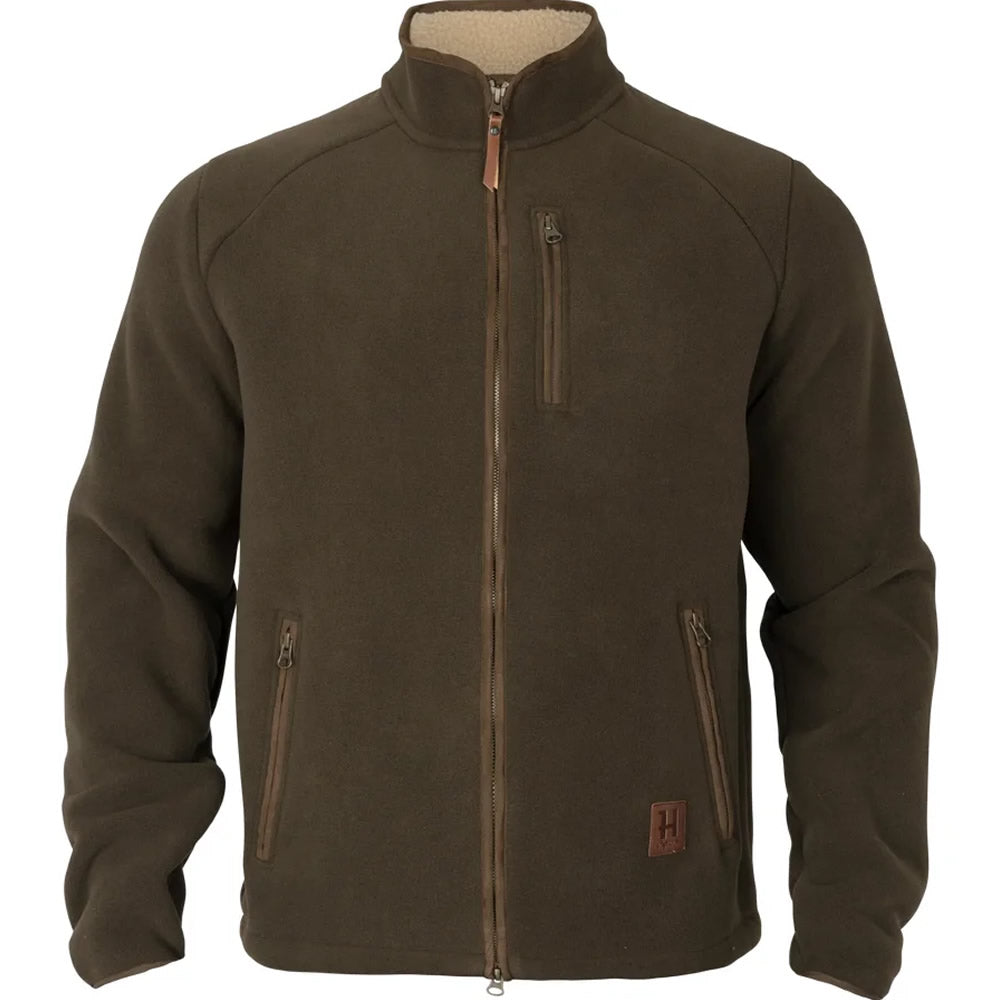 Jacheta HARKILA Sandhem Sherpa Fleece Jacket, Demitasse Brown