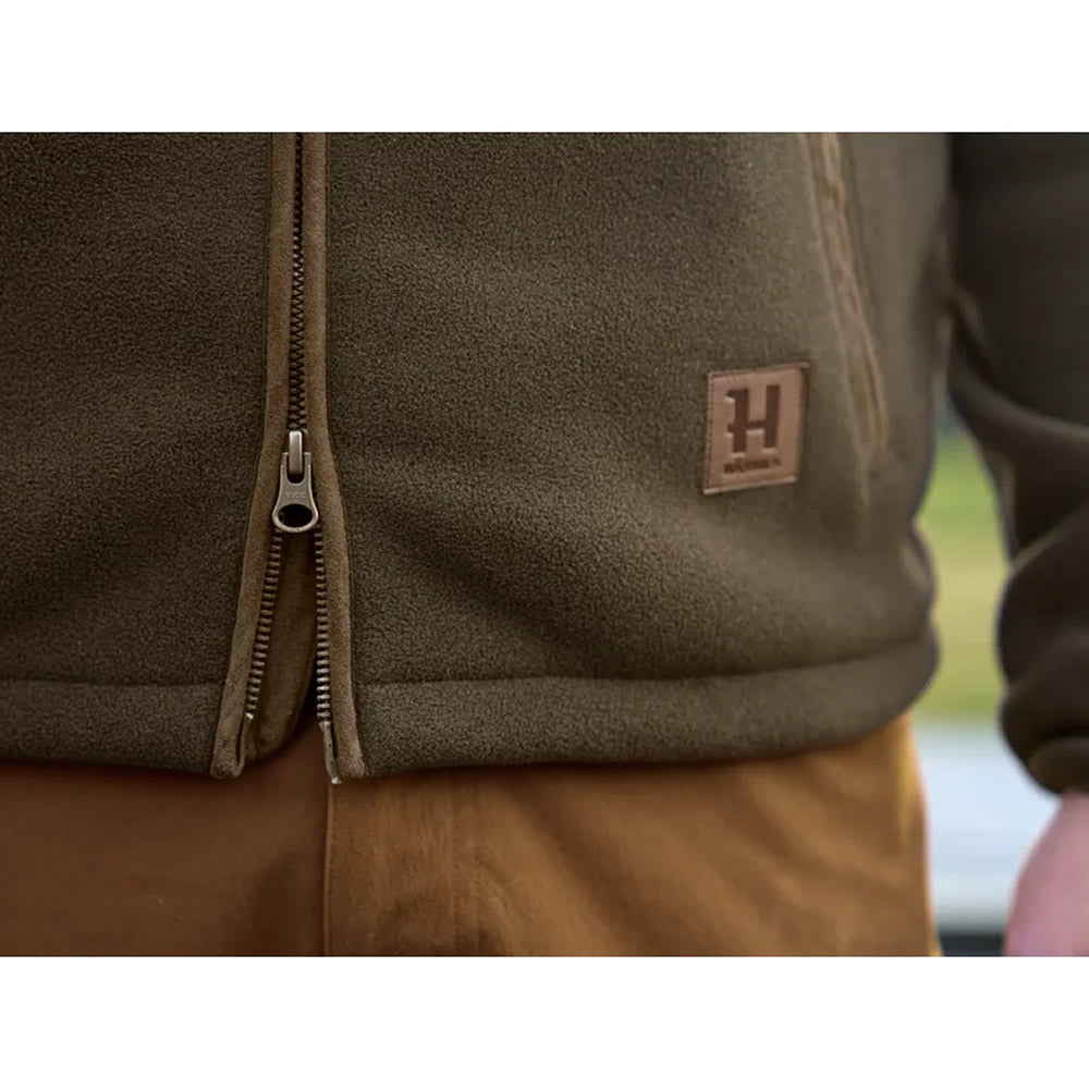 Jacheta HARKILA Sandhem Sherpa Fleece Jacket, Demitasse Brown