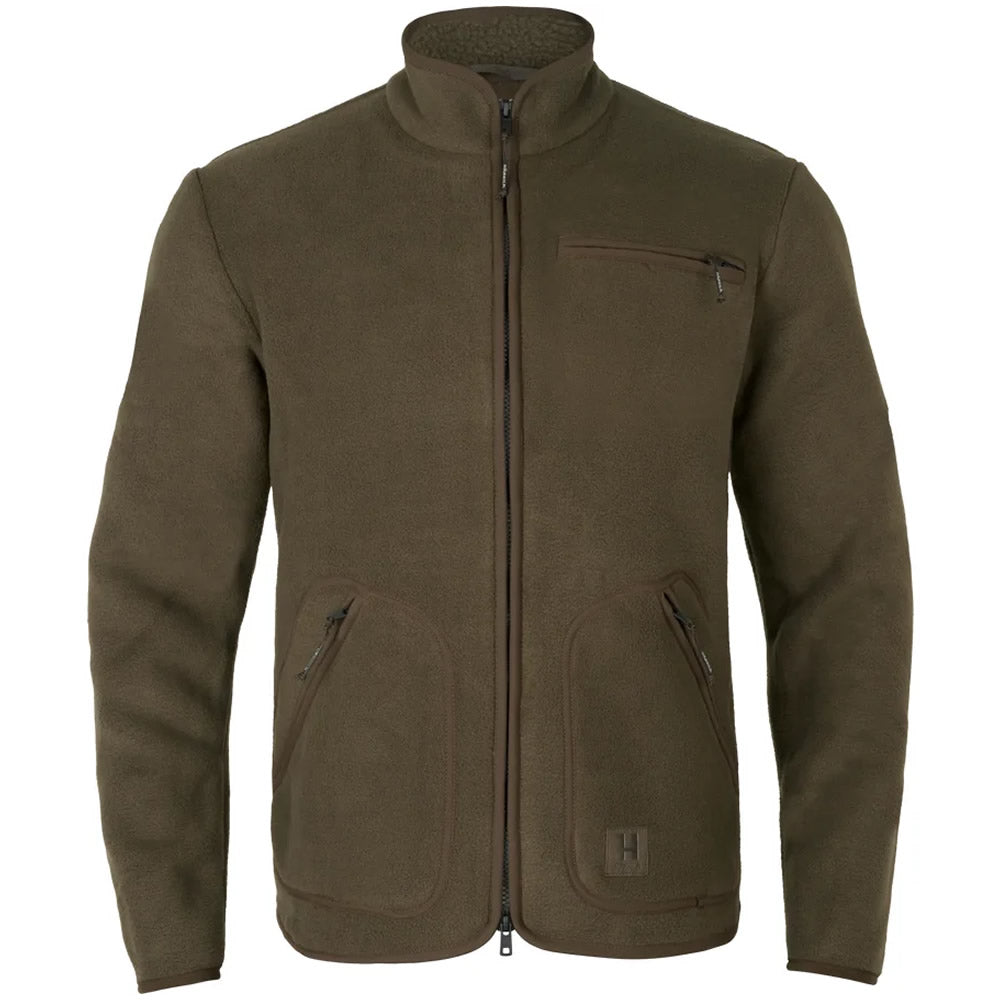 Jacheta HARKILA Torsby Fleece Jacket Willow Green