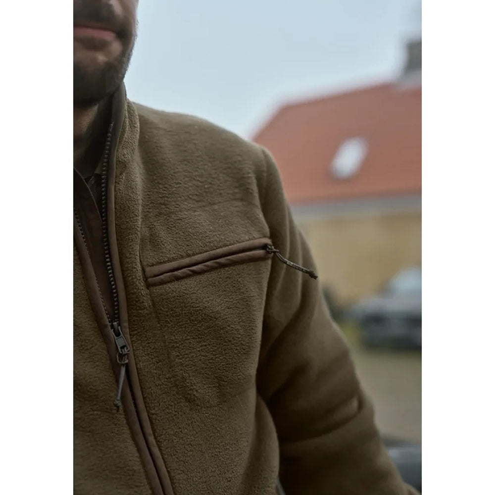 Jacheta HARKILA Torsby Fleece Jacket Willow Green