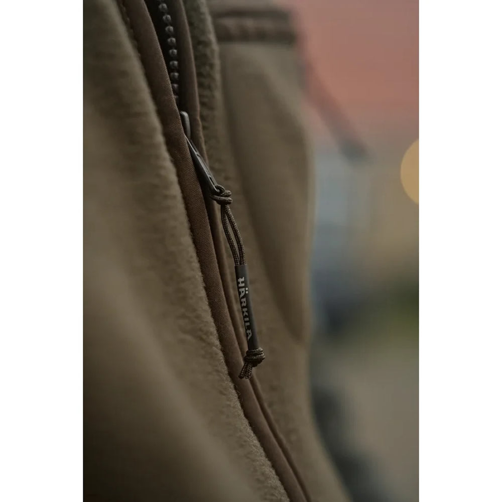 Jacheta HARKILA Torsby Fleece Jacket Willow Green