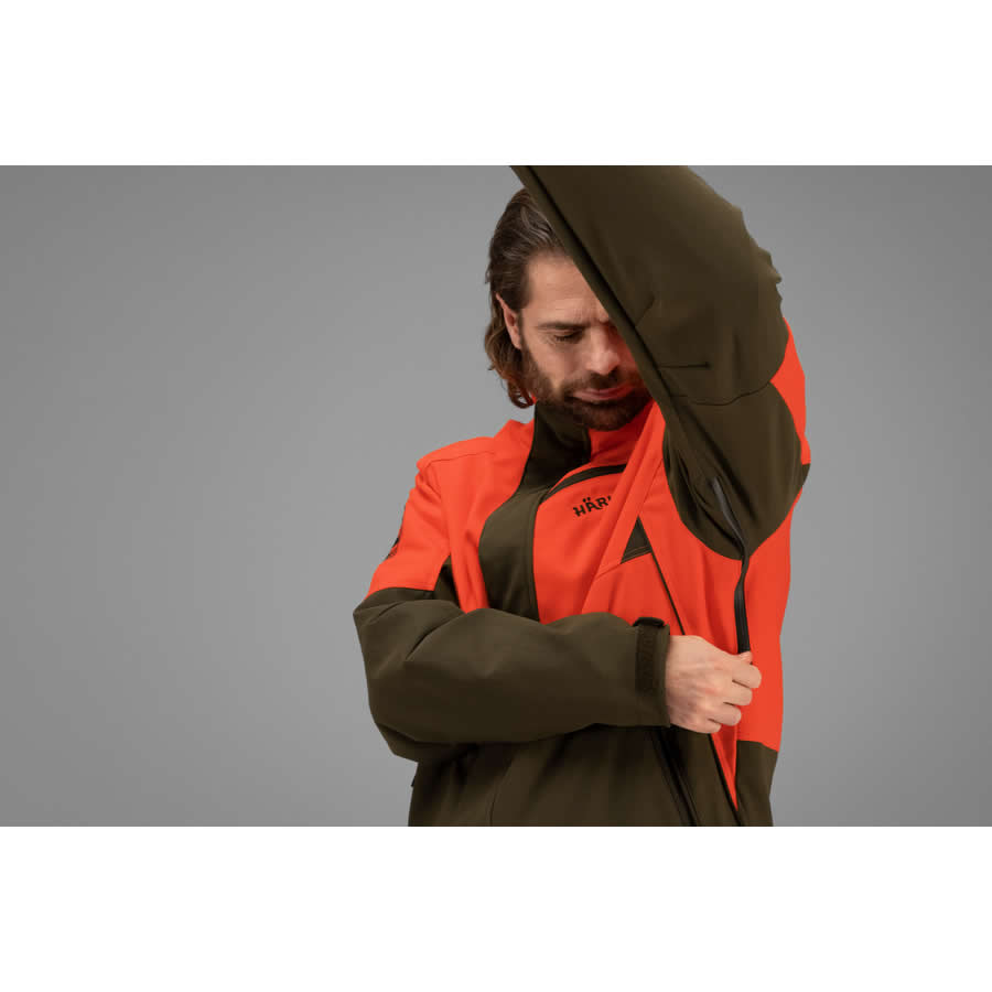 Jacheta HARKILA Wildboar Pro, Orange / Willow Green, Marime 52