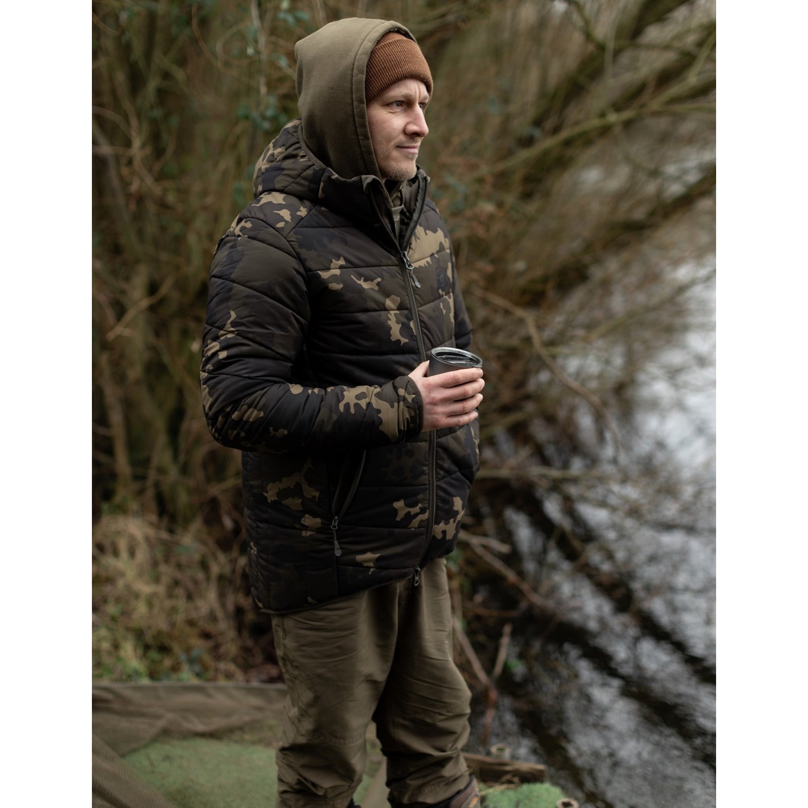 Jacheta KORDA Thermolite Puffer, Dark Kamo