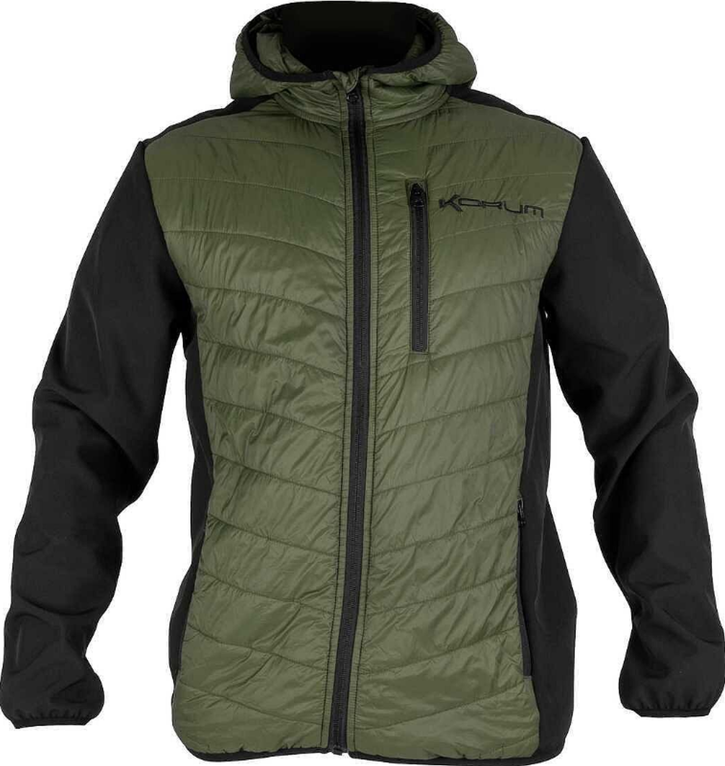 Jacheta Korum Thermashell Jacket, Green-Black