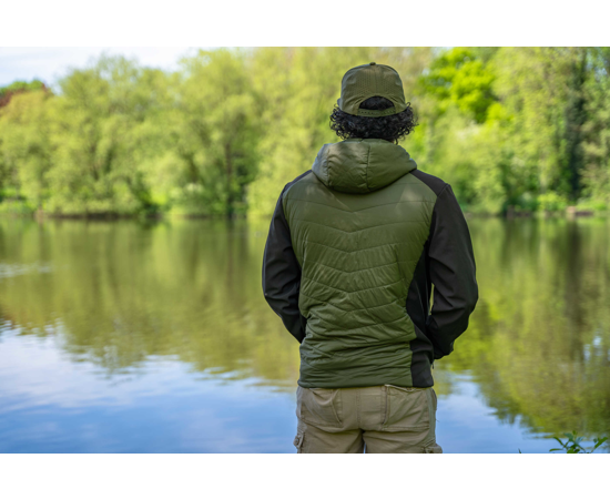 Jacheta Korum Thermashell Jacket, Green-Black