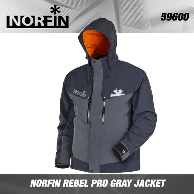 Jacheta Norfin Rebel Pro Gray, Marime M - L