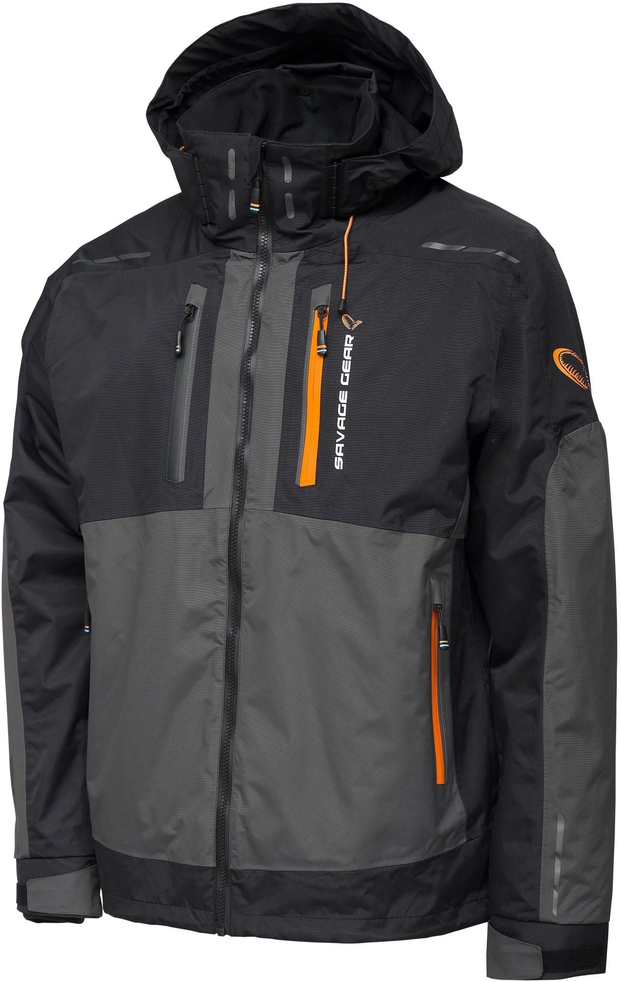 Jacheta SAVAGE GEAR WP Performance Jacket XL, Black-Gray