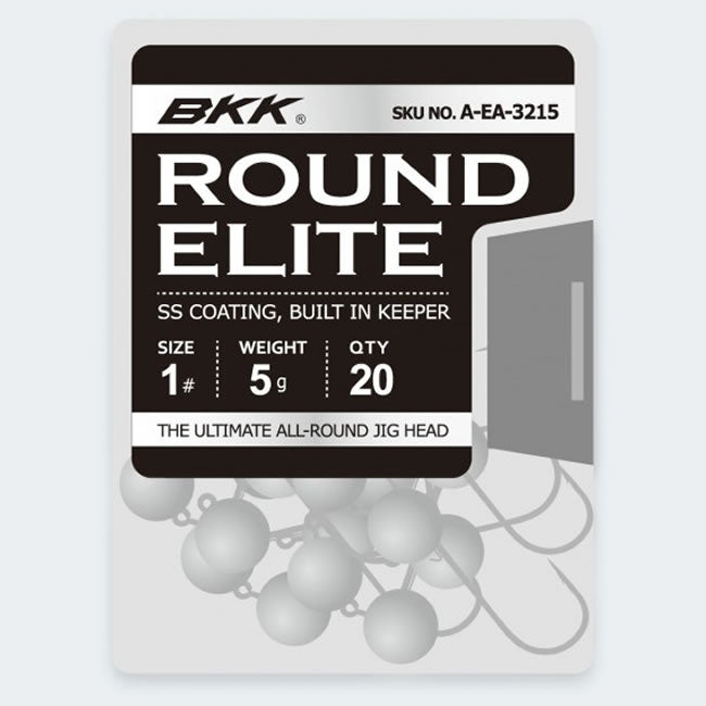 Jig BKK Round Elite-Classic Bait Keeper, 15g, Nr.2/0, 20buc/cutie