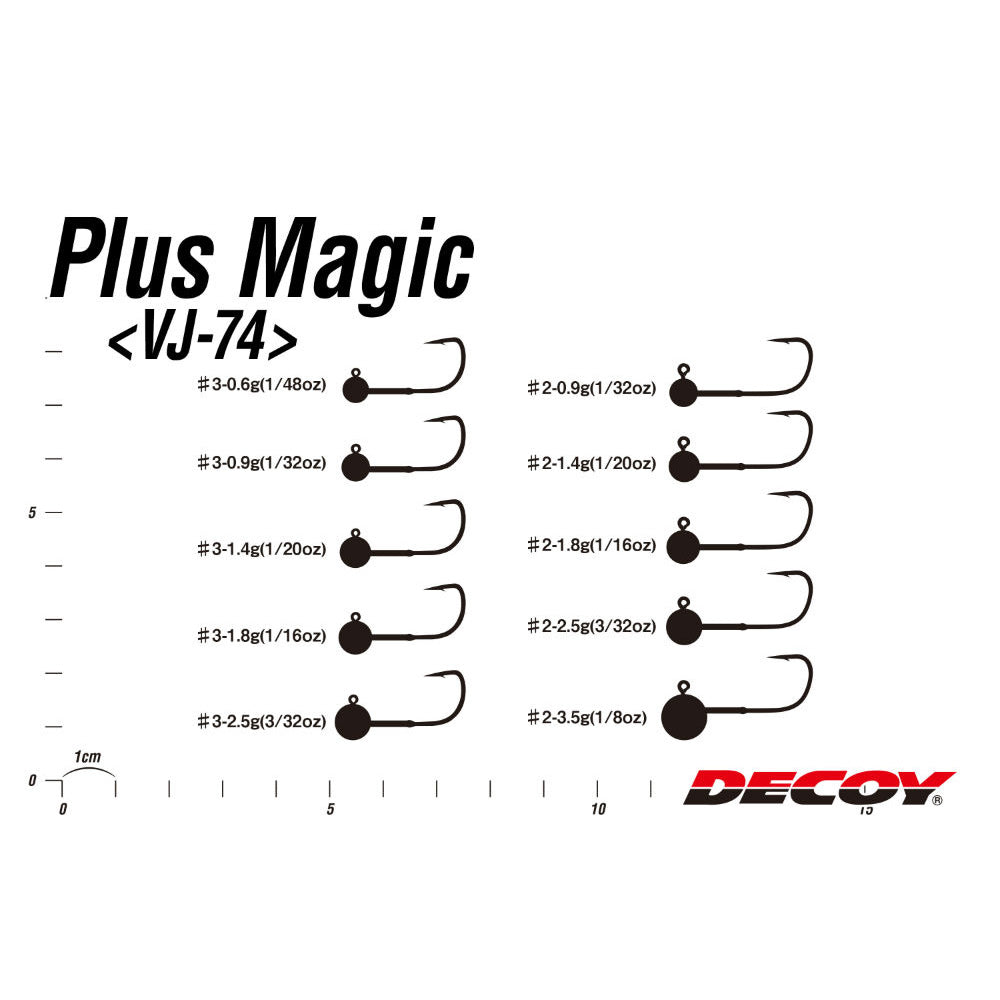 Jig DECOY VJ-74 Plus Magic 5buc