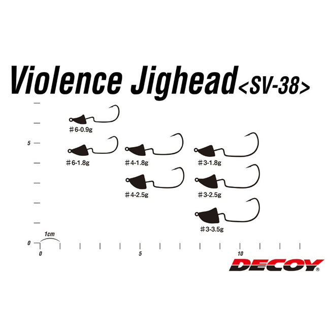 Jig Decoy SV-38 Violence 5buc