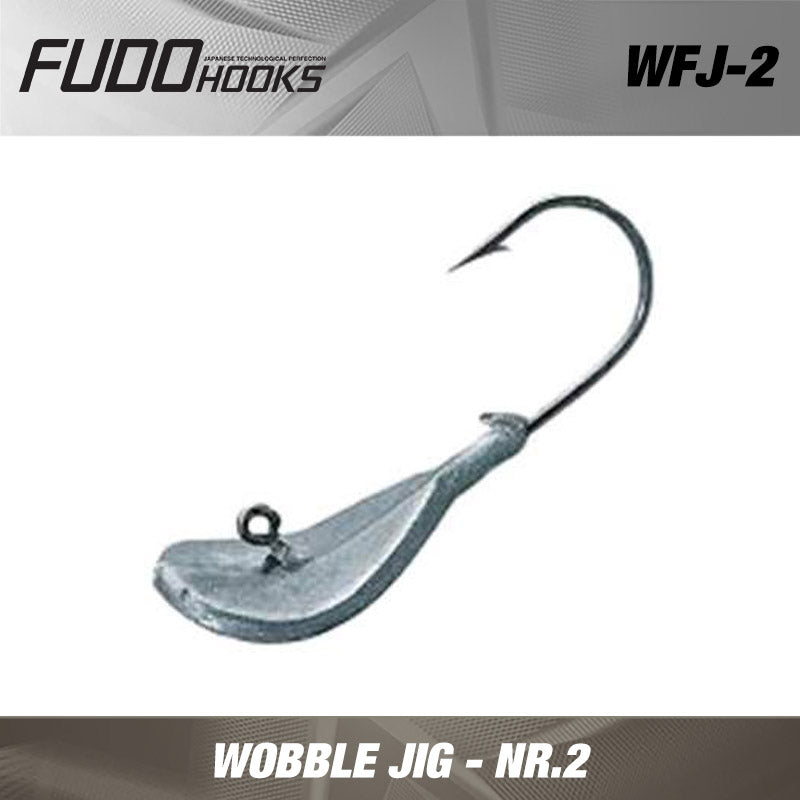 Jig Fudo Wooble BN black nickel Nr.2  1.8g  7buc/plic