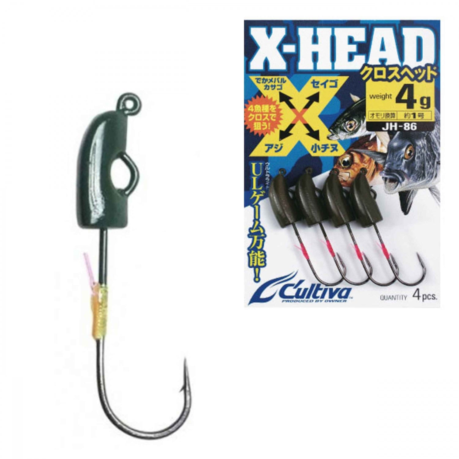 Jig Lestat Cultiva JH-86 No.5 X-Head 4buc/plic