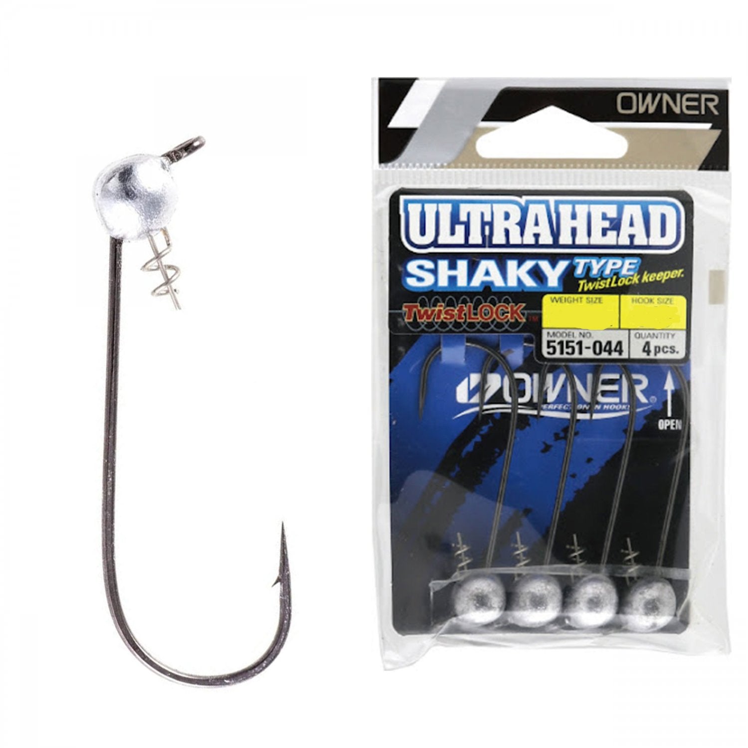 Jig Lestat Owner 5151 No.4/0 3/32Oz Ultra Head Shanky Type