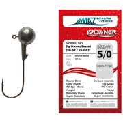 Jig Lestat Owner Jig-57 253987 White, No.4/0, 21g, 5buc/pac