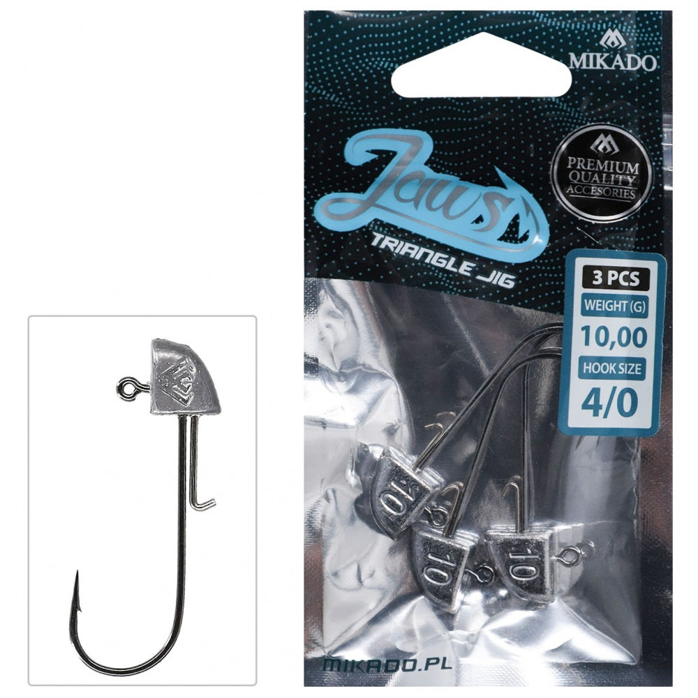 Jig MIKADO Jaws Triangle BN 3buc