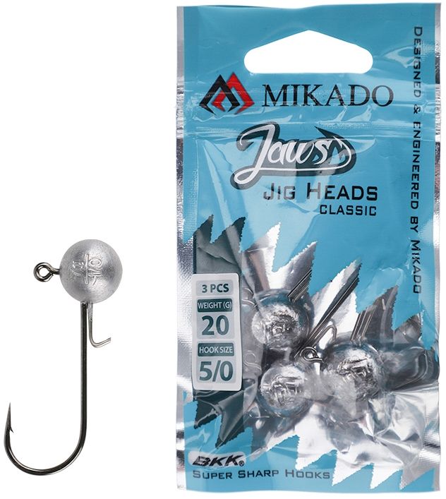 Jig Mikado Jaws Classic BN 3buc