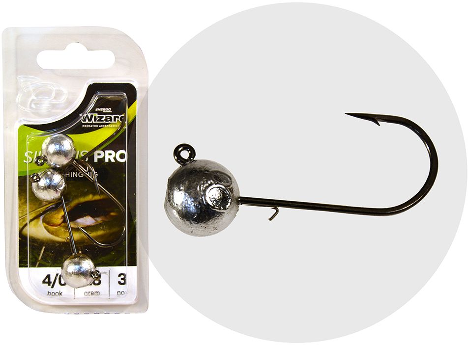 Jig Wizard Naluca Silurus Pro, Nr.4/0, 18g, 3buc/pac