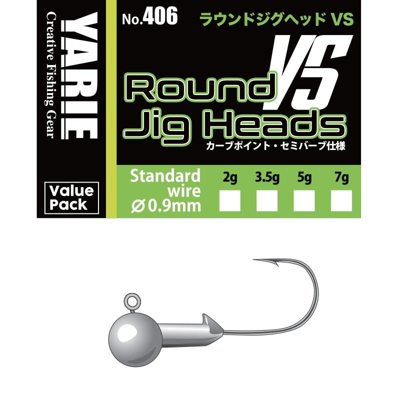 Jig Yarie 406 Round VS Semi Barb nr.1/0 10buc/plic
