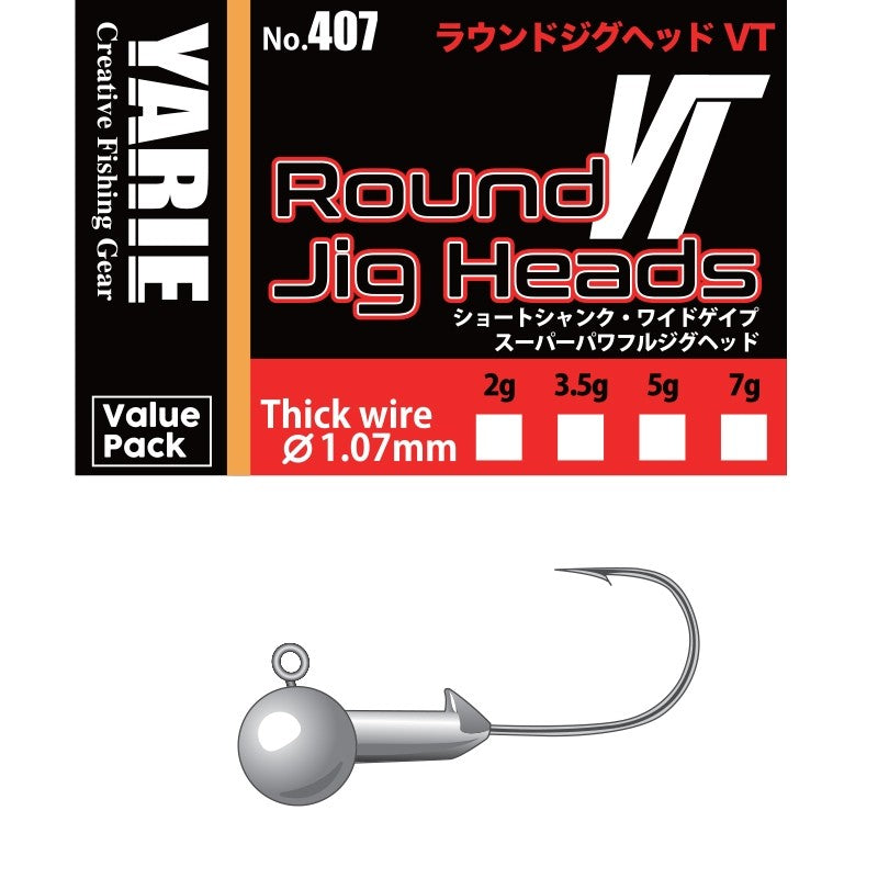 Jig Yarie 407 Round VT Thick Wire nr.3/0 10buc/plic