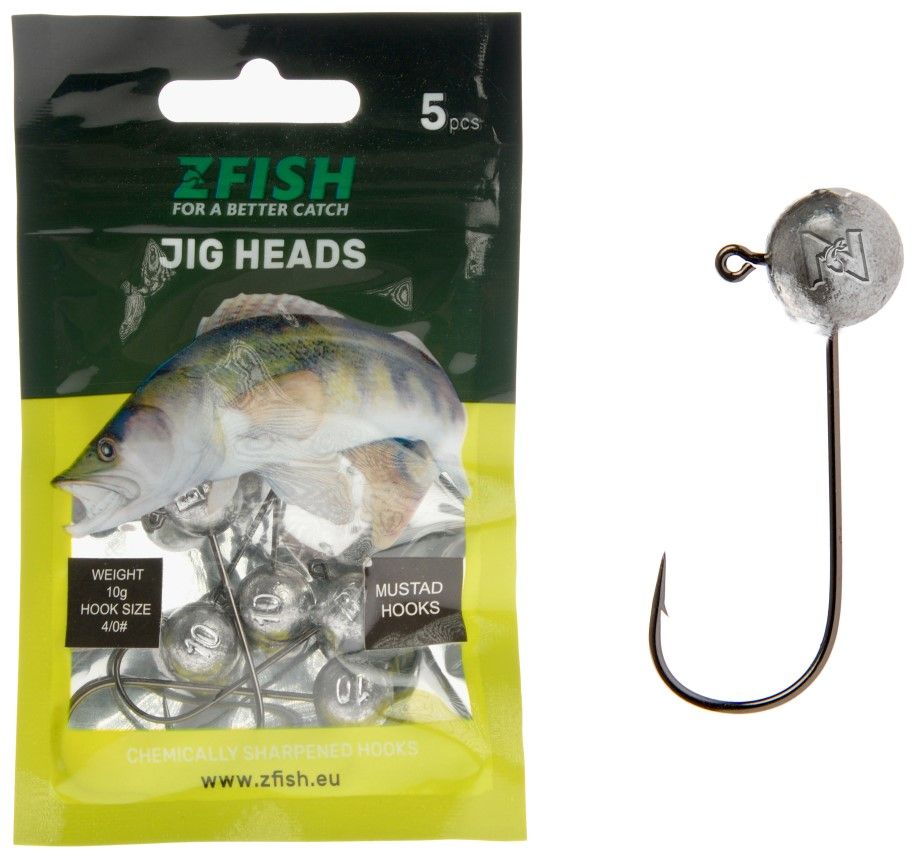 Jig Zfish Head Simply, Nr.2, 3g, 5buc/pac 