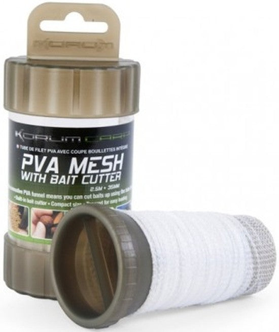 KIT KORUM PLASA SOLUBILA SI DISPOZITIV TAIERE PVA MESH WITH BAIT CUTTER