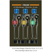 KIT PROLOGIC K1 MINI HANGER 4 CULORI 3BUC/SET