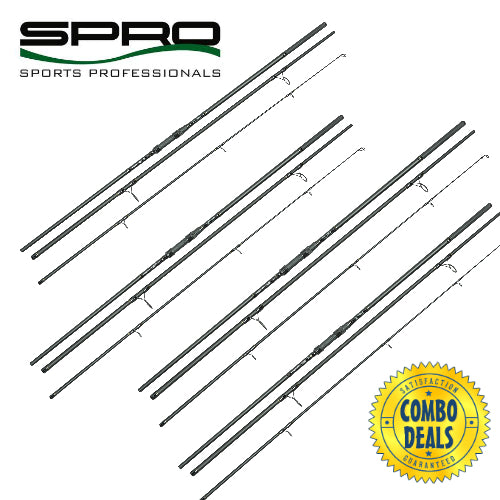 KIT PROMO 4 LANSETE SPRO GOVERNOR CARP 3.60 3LBS 3 SEG