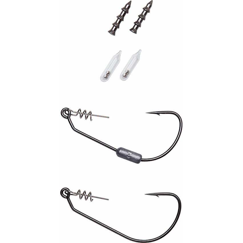 KIT SAVAGE GEAR MINI GRAVITY STICK 12CM 13G SINKING WHITE 6+6