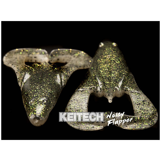 Keitech Noisy Flapper White Frog 009 8.9cm