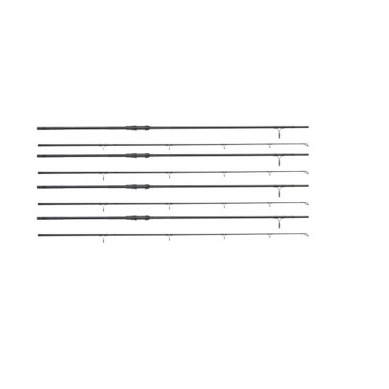 Kit 4 Lansete DAM MAD N-BR 3.90m 2Seg 3.50Lbs