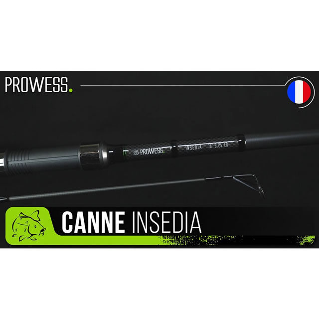 Kit 4 Lansete Prowess Insedia 3.60m 2tr 3.50lb