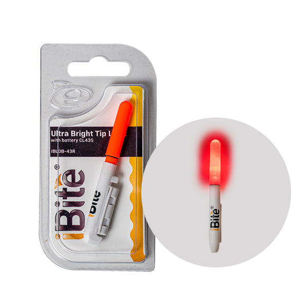 Kit Avertizor EnergoTeam iBite 425 Bulb 4.06mm LED + Baterie Rosu