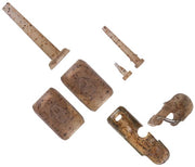 Kit FOX Edges Camo Heli Clips, 3buc/pac