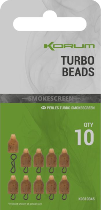 Kit KORUM Smokescreen Turbo Beads, 5buc/pac