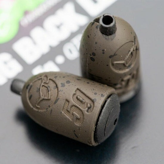 Kit Korda Plumb Culisant Flying Back Leads 5buc/blister + 5 Rubber Beads