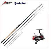 Kit Lanseta Garbolino Flash Feeder 3.30 m 3 Segmente 25 75 g PLUS Mulineta Sert Axo FD 4003