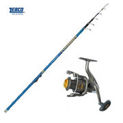 Kit Lanseta Zebco Trophy Tele Float 4.90 m 35 g PLUS Mulineta Zebco Cool Extra FD 120